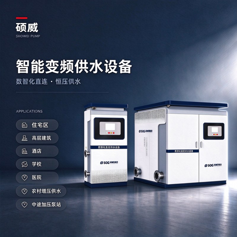 智能变频供水设备 · 变频恒压供水